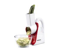 G3 Ferrari Rallador de queso Parmino chef 31.7 cm Blanco-rojo