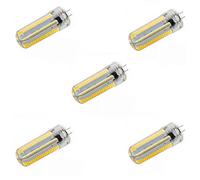 G4 Dimmable 4W 152 LED 3014 SMD 300-400 LM Warm White Cool White Decorative Bi-pin Lights AC 220-240V (5PCS) (Size : Cold White) (Warm White)
