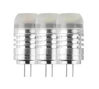 G4 LED lamp DC12V 1.5W 2W 3W COB aluminum household chandelier small bubble bright household light bulb 3W-3PCS White