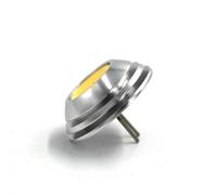 G4 LED Small Spotlight DC12V 2W Aluminum Shell Downlight Household Bulb Cabinet Light DC 12V 2W -10PCS Cold White