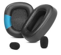 G430 YunYiYi - Almohadillas de repuesto compatibles con Logitech G430 G431 G432 G433 G332 Almohadillas de repuesto para auriculares (cuero pu)