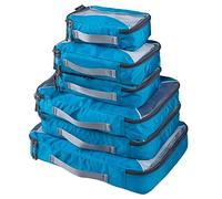 G4Free 3pcs / 6pcs / 7pcs Packing Cubes de Embalaje Organizador de Maletas Organizador de Embalaje de Equipaje Valor Establecido para Viajes (Azul, (1S+2M+2L+1XL)-6PC)