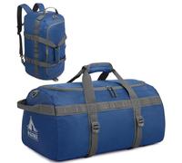 G4Free 45L Bolsa de Deporte Grande de Cuero & Bolsa de Viaje para Mujeres y Hombres/con Compartimento para Zapatos y Compartimento Húmedo Mochila Gimnasio para la Escuela, Deportes, Fitness y Viajes