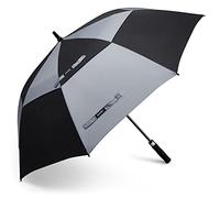 G4Free 55 Pulgadas Sombrilla de Golf a Prueba de Viento Toldo Doble Ventilado Extra Grande de Gran Tamaño Automático Abierto Impermeable Palos Paraguas