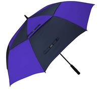 G4Free 69 Pulgadas Sombrilla de Golf a Prueba de Viento Toldo Doble Ventilado Extra Grande de Gran Tamaño Automático Abierto Impermeable Palos Paraguas