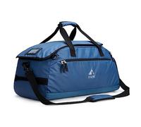 G4Free Bolsa de deporte grande de piel de 60 l para hombre y mujer, con compartimento para zapatos y compartimento húmedo, bolsa de entrenamiento, gimnasio y bolsa de deporte escolar, para la escuela,