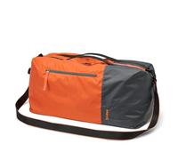 G4Free Bolsa de lona grande de 40 litros con bolsillo húmedo para viajes nocturnos, para mujeres y hombres, Naranja