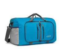G4Free Bolsa de Lona Plegable de 40 L/65 L, Resistente al Agua, Mochila de Viaje, Ligera, para Deportes de Fin de Semana, Hombres y Mujeres