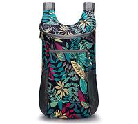 G4Free Mochila pequeña ultraligera plegable de 11 L para viajes, caminar, ciclismo, senderismo o mochilas multiusos unisex, Hoja de arce azul