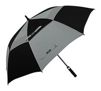 G4Free Paraguas de golf de 68 Pulgadas de apertura automática, Extra grande, Doble dosel, Ventilado, Resistente al viento, Impermeable, Paraguas de palo