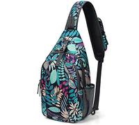 G4Free Tn0743e Bolsas Cruzadas, Hoja de Arce Azul, 10 Long Unisex Adulto
