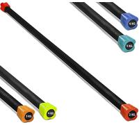 G5 HT SPORT Barra corporal profesional con peso de 2 a 6 kg, para entrenamiento aeróbico, yoga, pilates | Home Gym y gimnasio (2 kg (rojo)