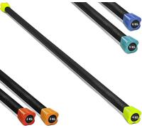 G5 HT SPORT Barra corporal profesional con peso de 2 a 6 kg, para entrenamiento aeróbico, yoga, pilates | Home Gym y gimnasio (4 kg (amarillo)