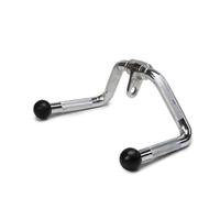 G5 HT SPORT Juego completo de accesorios para cables y máquina lat - Manijas Pulley, cuerdas de tríceps, asas simples y dobles, barras para fortalecimiento muscular (barra Pulley)