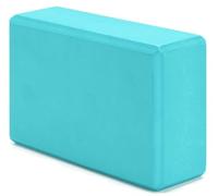 G5 HT SPORT Ladrillos de yoga [individual o en pares] Bloques de yoga de alta densidad y soporte, antideslizantes, hipoalergénicos | 22,5 x 15 cm, grosor 7 cm (ladrillo individual (azul)