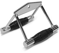 G5 HT SPORT polea diversas y Herramientas para Cables, Mango, Cuerda de tríceps Poley, Adultos Unisex, MANIJA Doble Pulley, Talla única