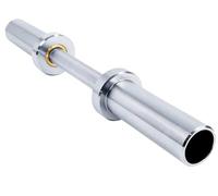 G5 HT SPORT Manillar olímpico de 51 cm | Diámetro 50 mm | Con O sin cierres | Mango moleteado 28 mm I Power Training | (Manillar individual olímpico Ø50 mm)