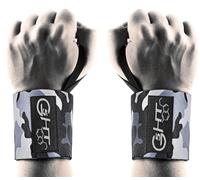 G5 HT SPORT Muñequeras de gimnasio profesionales | Mujer & Hombre | Muñequeras Gimnasio Bandas Muñecas | Bodybuilding Powerlifting Crossfit, Calistenics, Levantamiento de Pesas Grandes Wraps