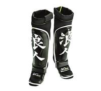 G5 HT SPORT Pro Phoenix II Espinilleras, Adultos Unisex, Negro, M