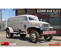 G506 4x4 1,5 T Panel Delivery Camión 1 :3 5 Plástico Modelo Kit Miniart