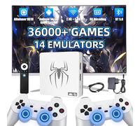 G7 Consola de Juegos Retro Game Box 36 000+ Juegos 14 Emuladores,Consola Retro Game Stick TV BOX 8K/4K Ultra HD,Sistema dual Android 14/3D-GAME,WiFi 2,4G + 5,8G & BT5.0,con mandos inalámbricos