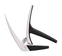 G7th Nashville Capo Guitarra 6 Cuerdas Blanco - Capotraste Ligero con Muelle - Control de Presión Optimizado - Capo de Guitarra Galardonado - Diseñado en el Reino Unido