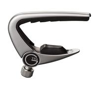 G7th Newport Capo Guitarra de 12 Cuerdas Plata - con Almohadilla de Cuerdas Compensada Revolucionaria y Tensión Ajustable - El Capo Perfecto para Guitarra Acústica y Eléctrica de 12 Cuerdas