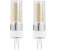 G8.5 led Bombilla 20W, 2pcs led Bombillas, 20W Equivalente a 150W halógeno, 2000LM, AC100V-277V, ángulo de Haz de 360 ° para la iluminación del hogar(Warm White 3000k)