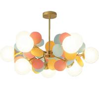 G9 Hanging Pendant Crystal Chandeliers Light Flush Mount Ceiling Lighting Fixture, LED Chandelier