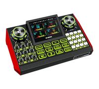 G9 - Mezclador de audio para juegos, tarjeta de sonido en vivo para transmisión, interfaz de audio, mezclador de DJ, tarjeta de sonido/micrófono condensador para kit de creación de contenido de video