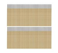 G92C 100 piezas P50-J1 sonda de prueba de resorte redonda for cabeza Pin diámetro 0,68mm L16mm for PCB Tes