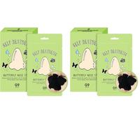 [G9Skin] Self Aesthetic - Butterfly Nose Strip - 1 pieza, Pore Care & Blackhead treatment¿K-Beauty (Paquete de 2)