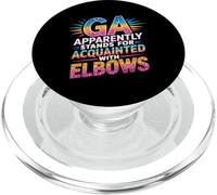 GA Apparently Stands FOR ACQUAINTED with Elbows PopSockets PopGrip para MagSafe