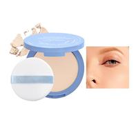 GA-GK Matte Perfection Pressed Powder, Oil Control Face Pressed Powder, Matte Setting Powder, Polvo Prensado Facial De Control De Aceite, Polvo De Acabado, Maquillaje En Polvo Mate Resistente Al Agua