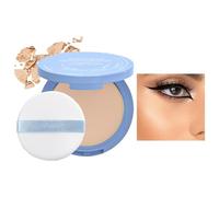 GA-GK Matte Perfection Pressed Powder, Oil Control Face Pressed Powder, Matte Setting Powder, Polvo Prensado Facial De Control De Aceite, Polvo De Acabado, Maquillaje En Polvo Mate Resistente Al Agua