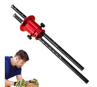 Ga índice de marcado de madera - Escritura de marcado de carpintería, escala doble que mide la regla | STURDY ALUMINIO GUÍA DE ALEACIÓN PARA EL PROYECTO DE FROGETTI DE MOBETTO CRAMELL