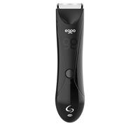 GA.MA Italy Professional - Depiladora Eggo, hoja de cerámica de 35 mm, afeitado preciso y delicado para zonas íntimas, ultraligero, inalámbrico, luz LED, 4 peines guía, ideal para hombre y mujer