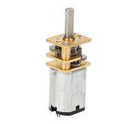 GA12-N20 Motor de engranaje DC 3V Motor de Engranaje Reductor de Alta Torsión de Bajo Ruido 15-1000RPM, Con Caja de Engranajes de Metal(1000RPM)