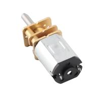 GA12-N20 Motor de engranaje DC 3V Motor de Engranaje Reductor de Alta Torsión de Bajo Ruido 15-1000RPM, Con Caja de Engranajes de Metal(500RPM)