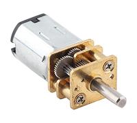 GA12-N20 Motor de Engranaje Reductor DC 3V Alta Torsión Bajo Ruido 300RPM Caja Metal para Robotica y Automatización Industrial