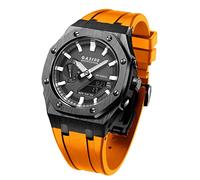 GA2100 MOD Kit For GA2100HC-2A Metal Watch Case Silicone Strap 316 Stainless Steel Modified Accessories Bracelet Bezel bands