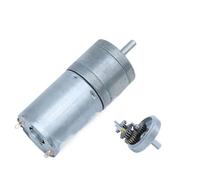 GA25-370 micro cepillo desaceleración CC el motor puede acelerar y revertir 6V12V24V con gran par de engrenagem alto par(128RPM,12V)