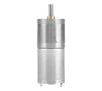 GA25YN370 25mm DC 12V Gear Motor | 5-1000 RPM Low Speed High Rotational Force | Metal Gear Motor for Electronic Locks/Robots/Automated Home | 96g Compact Design, 10 Speed (12V 30RPM)