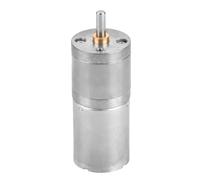 GA25YN370 25mm DC 12V Gear Motor | 5-1000 RPM Low Speed High Rotational Force | Metal Gear Motor for Electronic Locks/Robots/Automated Home | 96g Compact Design, 10 Speed (12V 200RPM)