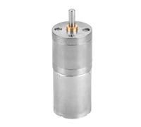 GA25YN370 25mm DC 12V Gear Motor | 5-1000 RPM Low Speed High Rotational Force | Metal Gear Motor for Electronic Locks/Robots/Automated Home | 96g Compact Design, 10 Speed (12V 400RPM)