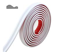 Gaahing Wall Molding Trim & Chair Rail | Peel and Stick Autoadhesive Panel Molding | Decoración del hogar de bricolaje en el marco del espejo de la puerta del gabinete, 5m x 32mm