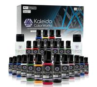 Gaahleri Kaleido Mecha 24-Color Set - Pintura acrílica para aerógrafo, prediluida, brillante, con diluyente y limpiador