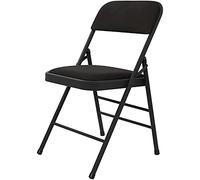 GAAHRQQQ Silla plegable para jardín, camping, silla plegable con respaldo alto, sillas plegables con asientos acolchados para el hogar, escritorio, oficina, evento, dormitorio, asiento de invitados de