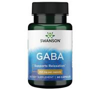 GABA, 250 mg 60 cápsulas