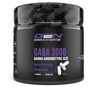 GABA 3000-320 cápsulas de 750 mg cada una - Ácido Gamma Aminobutírico - Altamente dosificado con 3000 mg por dosis diaria - Aminoácidos - German Elite Nutrition